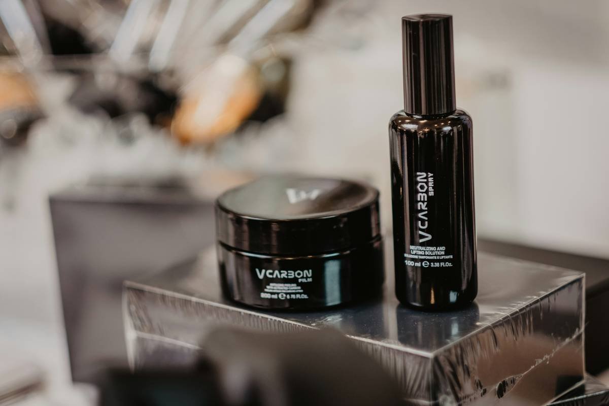 black and brown make up kit